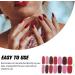 dijiusidy Nail Art Stickers Self-Adhesive Fingernail Decal with Strap Glue DIY Art Decor Full Cover Manicure Kits for Women Girls YMX205 - Buy Online on GoSupps.com