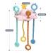 Buy Generic Babies Pulling Spring Authority Spinner Toys | Safe Montessori Sensor Toys for Toddlers - Pink Interactive Play for Early Development - Buy Online on GoSupps.com
