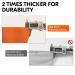 Vgo Household Gloves with Lining, Reusable Rubber Cleaning Gloves - Small Orange RB2186 - Buy Online on GoSupps.com