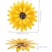 STOBAZA Sunflowers Wall Decor Decorations for Bedroom Wall Decor for Bathroom Iron Wall Art 31.50X31.50X3.00CM Multi - Buy Online on GoSupps.com