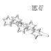 YienDoo Stars Hair Clips Barrette - Vintage Silver Star Cluster Hair Pin for Women and Girls - Buy Online on GoSupps.com