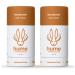 Hume Supernatural Aluminum Free Deodorant for Women & Men - Probiotic and Plant-Based Long-Lasting Moisture Absorbing - Clean and Effective (Out West - 2-Pack) Out West - 2 pack
