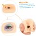 Beavorty 4 sets Skin Training Simulated Eyeshadow Portable Fake Professional Make Board Eye Reusable 6.9x5.2cmx4pcs Assorted Colorx4pcs - Buy Online on GoSupps.com