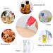 8 Pack Multicolor 10ml Roll-On Glass Bottles with Stainless Steel Balls for Essential Oils Perfumes Lotions & Aromatherapy - Refillable & Portable - Buy Online on GoSupps.com