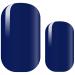 Avoa Beauty nail film -"Rolling in the deep" dark blue marine blue monochrome design 16 thin self -adhesive long -lasting nail wraps
