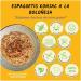 The Konjac Shop Spaghetti Bolognese with Konjac 250 g 12 pieces Gluten Free Shirataki Low in Calories & Carbs Keto & Vegan Suitable Pack of 12 - Buy Online on GoSupps.com