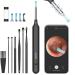 Ear Wax Removal Tool Ear Cleaner with 1080P HD Camera Otoscope with Light Ear Cleaning Kit with 7 Pcs Ear Set Earwax Removal Kit with 6 LED Lights Ear Camera for iPhone iPad Android Phones