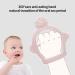 Buy 2 Pink Silicone Baby Bite Toys & Cake Stuff - Calming & Pain-Relieving Gloves - Buy Online on GoSupps.com