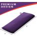 Lotus Weighted Lavender Eye Pillow - Aromatherapy Sleep Mask for Headache Relief and Relaxation - Buy Online on GoSupps.com