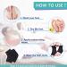 Moisturizing Gel Heel Socks - Treat Dry Cracked Heels with Vitamins - 2 Pairs - Buy Online on GoSupps.com