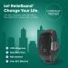 Reliefband Premier Anti-Nausea Wristband for Anxiety, Migraine, Motion Sickness & More | FDA Cleared Drug-Free Relief (Charcoal) - Buy Online on GoSupps.com