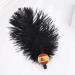 hgnxa World Sports Game Hair Clip Black Feather Hairpin Flags Duckbill Clip for German Italy Spanish Britain America USA - Buy Online on GoSupps.com