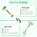Women's Natural Jade Roller Set for Face - Reduce Wrinkles & Puffy Eyes, Firm Skin - Green - Buy Online on GoSupps.com