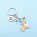 ENSIANTH Dog Keychain Gifts | Perfect Puppy Paw Print Keyring for Dog Lovers Owners & Moms - Buy Online on GoSupps.com