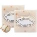 Rice Milk Whitening Soap, Rice Clarifying Soap, Moisturizing Whitening Cleansing Soap, For Natural Thai Herbal Skin, Smooth Skin (2PC)