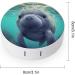 Cute Sea Animal Manatee Contact Lens Case - Travel Care Box for Contacts - Buy Online on GoSupps.com