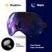 Shining Purple Butterfly Sleep Mask | Soft Light-Blocking Blindfold for Women | Adjustable Eye Cover & Eyeshade - Color-4 - Buy Online on GoSupps.com