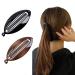 2pcs Fish Shape Banana Hair Clips Hair Clamp Hair Accessories for Women Girls (Random Color)