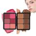 Carla Secret Concealer Palette,12 Colors Carla Secret Cream Blush Palette,Carla Secret Makeup Palette,LongWearing Full Coverage Makeup for Flawless Skin,Long Lasting Waterproof,for All Skin Types (02)