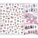 Cute Cinnamoroll Nail Stickers - 4 Sheets 3D Self-Adhesive Cartoon Nail Art Supplies for Women, Girls, Kids - Kawaii Designer Manicure Decoration Gifts (300+ Decals) - Buy Online on GoSupps.com