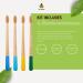 SuperBee Family Kit - 300 Dentos Toothpaste Tablets Natural Floss Bamboo Toothbrushes | Eco-Friendly Fluoride Free Housewarming & Christmas Gift - Plastic Free - Buy Online on GoSupps.com