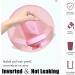 Buy Pink Protein Shaker Bottle 400ml - Anti-Leak Workout Mixer with Mixball for Fitness & Gym | Durable Plastic Supplement Cup - Buy Online on GoSupps.com