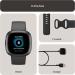 Fitbit Sense 2 Advanced Health & Fitness Smartwatch | Manage Stress & Sleep | ECG, SpO2, 24/7 Heart Rate, GPS | Shadow Grey/Graphite | One Size with S & L Bands - Buy Online on GoSupps.com
