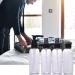Buy Lufevrm Travel Bottle Set - 4 Leakproof Refillable Spray & Pump Bottles - 80ml for Shampoo & Perfume with Transparent Carrier Pocket - International Shipping Available - Buy Online on GoSupps.com