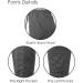 Dagacci Unisex 4-Way Stretch Scrubs Set - X-Large - Pewter Gray - Buy Online on GoSupps.com