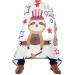 Waterproof Barber Cape -Patriotic Sloth Bears Elements Cheetah Haircut Bib for Men Unisex Hair Cutting Cape(8rp1a)