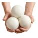 7cm Laundry Ball Hot Wool Dryer Balls Reusable Softener Laundry Home Washing Ball Wool Dryer Balls Washing Machine Accessories (3pcs/Set)