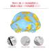 Yellow Rubber Duck Reusable Shower Cap | Double Layer Waterproof Hair Protector for Women, Kids, and Men - Buy Online on GoSupps.com
