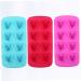 Zerodeko 6 Pcs Ice Cube Silicone Molds Chocolate Candy Fudge Molds Chocolate Mold Ice Tray Ice Box Soap 21X10.4X3cmx2pcs Assorted Colorx2pcs - Buy Online on GoSupps.com