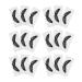 POPETPOP 100pi ces Prot ge-barbe Et Prot ge-moustache Pour pilation Cire Autocollants Pour pilation Du Nez Moustache Accessoires Pratiques
