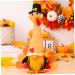 Alipis Dwarf Turkey Decor Ornament Thanksgiving Turkey Gnome Thanksgiving Stuffed Gnome Autumn Fireplace As Shown 1 35X6X5CM - Buy Online on GoSupps.com