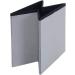 Light Grey Folding Storage Ottoman - Plush Velvet Extra Seat & Toy Box | 38cm Cube | 40L Capacity - Buy Online on GoSupps.com