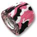 Lisacare Elastic bandage - 2 rolls 5cm wide - medical device - Tape Wound Sterile wound sacrifices for first aid with color and motif selection (Camo red) Camo red 2 Set