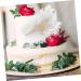 NAMOARLY 2 Pcs Insert Pearl Trim Pearl Decor Beige Decor Ostrich Trim Baking Diy Decor Dessert Inserting Decor Inserting Baking Topper Baking Toppers Insert Card Cake White White 12X5.5CM - Buy Online on GoSupps.com