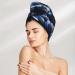 Buy Blueberry Microfiber Hair Towel - Soft Super Absorbent Wrap for Women | Quick Dry Coral Velvet for Long Curly & Thick Hair - Buy Online on GoSupps.com