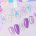 CHANGAR Ice Cube Aurora Glass Nail Art Stickers - 5 Boxes - Buy Online on GoSupps.com