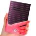 Eyelash Extension Pallet Strip Lash Holder Tray Eye Lashes Pallet False Lash Palette Eyelash Extension Hand Plate Crystal Lash Glue Holder Pink