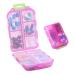 Zuihug 1 pack of travel pills organizer-10 compact compact and portable pill box perfect for storage pill holders for wallets pink 1 pack pink