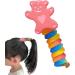 Colorful Telephone Wire Hair Bands | Colorful Braided phone Wire Hair Ties - Comfortable Phone Cord Wear-Resistant Ponytail Holder Hair Ties for Kids 3-6 - Buy Online on GoSupps.com