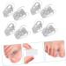 DOITOOL 32pcs Little Bunion Correction Pinky Separators Stretcher Supplies - Relief and Correctors Salon Kit - Transparent Reusable Spacers for Pressure Relief - Buy Online on GoSupps.com