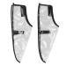 Hair Cutting Shoe Covers Prevent Broken Hair PVC Material for Hair Stylists Barber Shop