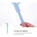2 pi ces R gle de Mesure Sourcils Portable Calibreur Vernier Pratique pour Maquillage Pr cis et quilibre - Buy Online on GoSupps.com