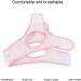 Adjustable Anti Snore Chin Strap - Snore Reduction Aid Device - Easy to Wear - Triangular Mesh Cloth - White - Buy Online on GoSupps.com