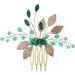 ISLHJDD Green Hair Accessories Bridal Wedding Headbands for Bridal Wedding Hair Clip Comb Decoration Wedding Hair Vine for Brides and Bridesmaids - Buy Online on GoSupps.com