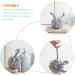 FRCOLOR 6 Pcs Bath Flower Sponge Set for Body Cleaning - Natural Shower Scrubber Mesh Pouf with Cartoon Grey Design - Buy Online on GoSupps.com