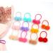 40Pcs Fluffy Pom Pom Hair Ties | Cute Ball Hair Bands for Girls, Toddlers & Teens - Buy Online on GoSupps.com